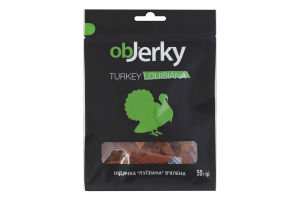 Индюшатина вяленая Louisiana OбJerky м/у 50г