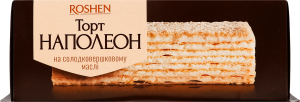 Торт на сладкосливочном масле Наполеон Roshen к/у 520г