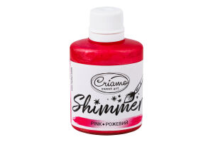 Барвник харчовий рожевий Металік Shimmer Criamo п/пл 30г