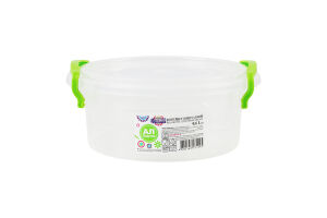 Контейнер універсальний 0.6л 150х140х60мм №01 Круглий Ал-Пластик 1шт