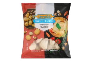 Вареники замороженные с картофелем и грибами Levada м/у 800г