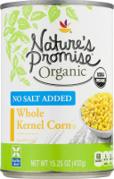 Nature's Promise Organic No Salt Added Whole Kernel Corn
