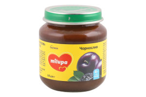 Пюре для дітей від 4міс фруктове Чорнослив Milupa с/б 125г