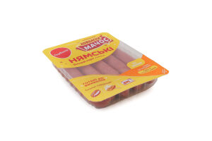 Колбаски Мачос Нямские Глобино п/к в/с лоток 250г