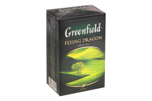 Чай зелений байховий листовий Flying Dragon Greenfield к/у 100г