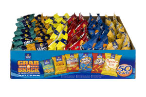 Wise Grab & Snack Variety Pack - 50 PK
