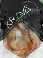 Томати фаршировані зеленню та перцем мариновані Krava д/п 500г