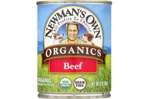 Newman's Own Organics Premium Dog Food Beef