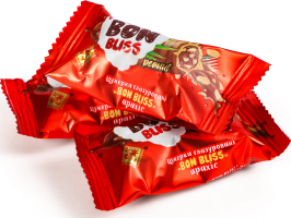 Конфеты Zhytomyr Lasoshchi Bon Bliss арахис глазир