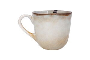 Чашка Umbria 380мл бежева кераміка Ardesтo