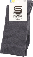 Шкарпетки жіночі Термо сірі махровий слід р.23-25 Premier Socks