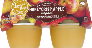 Ahold Apple Sauce Honeycrisp Apple - 4 PK