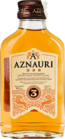 Бренди 0.1л 40% виноградный выдержанный 3 года V.S. Aznauri бут