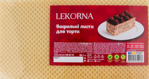 Листы вафельные для торта Семья Lekorna м/у 150г
