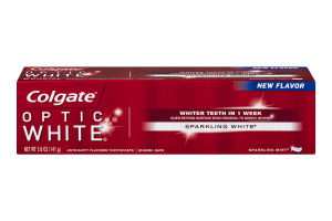 Colgate Optic White Sparkling White Toothpaste Sparkling Mint