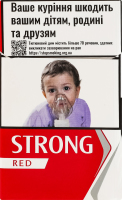 Сигарети з фільтром Strong Red 20шт