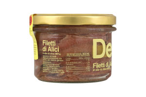 Анчоуси Delicius філе в оливковій олії