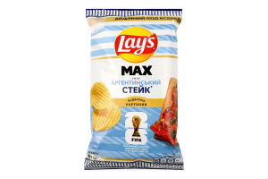 Чипсы картофельные Аргетинский стейк Max Lay's м/у 95г