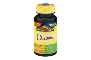 Nature Made D3 2000 IU - 125 CT