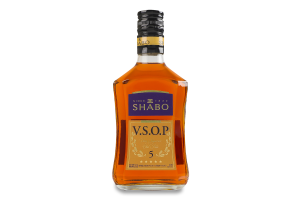Бренді 0.25л 40% 5 зірок V.S.O.P Shabo пл