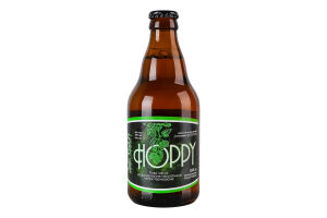 Пиво 0.33л 4.9% світле нефільтроване неосвітлене непастеризоване Нoppy lager Saga пл