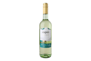 Вино 0.75л 12.5% біле сухе Sauvignon Blanc Andes пл