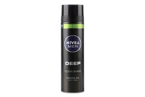 Гель для гоління Clean shave Deep Nivea Men 200мл