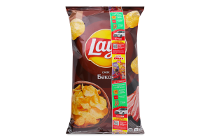 Чипсы картофельные Бекон Lay's м/у 120г