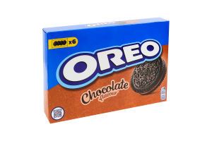 Печенье с какао и начинкой из какао Oreo к/у 12х19г