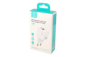 Пристрій зарядний Міні USB+USB-C 30W Usams
