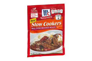 McCormick Slow Cookers Red Wine Braised Roast Seasoning Mix
