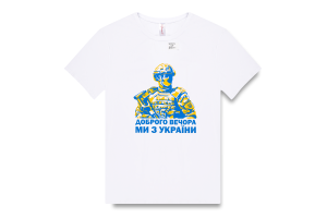 Футболка жіноча Roksana 1359 Військовий білий M