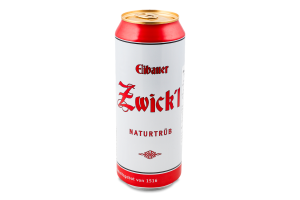 Пиво Eibauer 0,5л з/б Zwickl naturtrub світ 5,2%И083