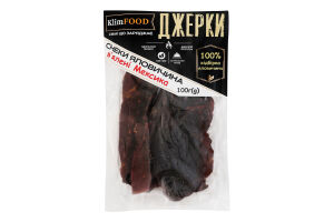 Снеки из говядины вяленые Мексика Джерки KlimFood м/у 100г