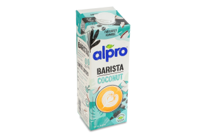 Напій кокосовий з соєю Barista Alpro т/п 1л