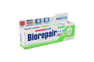 Паста зубная для детей 6-12лет Junior Biorepair 75мл