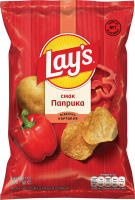 Чипсы картофельные Паприка Lay's м/у 120г