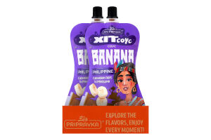 Соус с банановым пюре и пряностями Banana Philippine Хит соус Pripravka д/п 180г