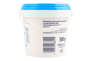 Йогурт Skyr натуральний 0% 500г відро Mlekovita