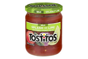 Tostitos Flavored Chunky Salsa Splash Of Lime Mild