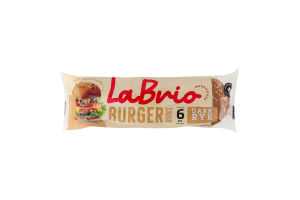 Булочка ржаная с кунжутом Бургер LaBrio м/у 6х50г