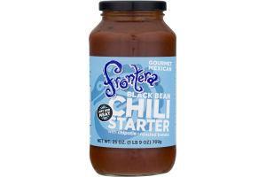 Frontera Black Bean Chili Starter with Chipotle + Roasted Tomato