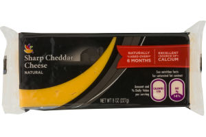 Ahold Natural Cheese Sharp Cheddar
