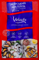 Коктейль морской мороженый глазированный Veladis в/у 180г