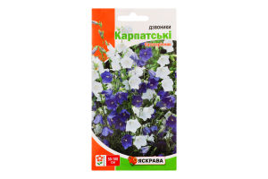 Насіння Квіти Дзвоники Карпатськi багаторiчнi 0,1г Яскрава