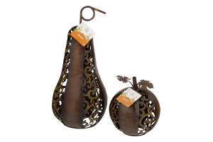 Smart Living Metal Gourd Table Decor