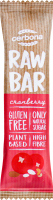Батончик Cerbona 30 г Raw Bar кеш'ю та мигдаль з журавлиною б/глютену (Угорщина)И230