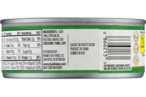 Bumble Bee Chunk Light Tuna In Vegetable Oil