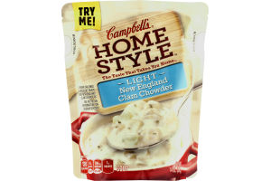 Campbell's Homestyle Soup Light New England Clam Chowder