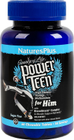 Добавка диетическая таблетки жевательные для мальчиков-подростков Power Teen NaturesPlus 60шт